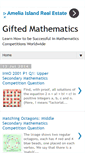 Mobile Screenshot of giftedmathematics.com